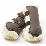 Kāju aizsargi zirgiem Compete Faux Fur Kavalkade