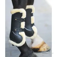 Kāju aizsargi zirgiem Compete Faux Fur Kavalkade
