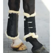 Treniņu kāju aizsargi zirgiem Show Faux Fur Kavalkade