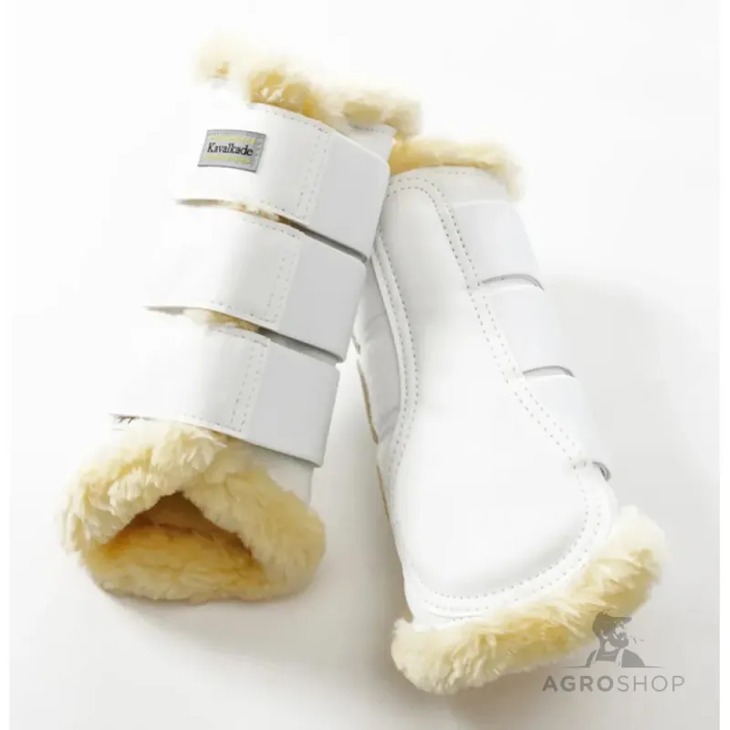 Treniņu kāju aizsargi zirgiem Show Faux Fur Kavalkade