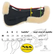 Aitādas seglu paliktnis Trim Pockets Kavalkade