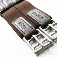 Seglu josta Soft Leather Comfort Elastic Kavalkade