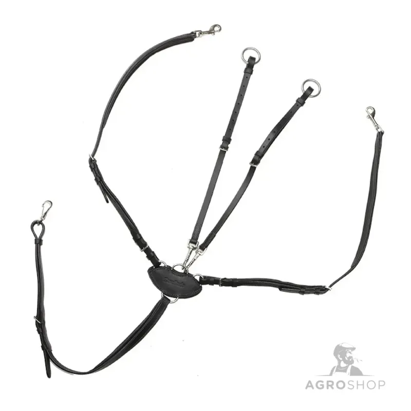 Martingals ar krūšu siksnu V-Shape Kavalkade