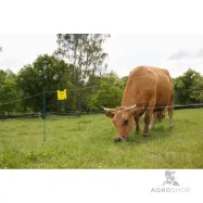 Elektriskā gana žoga lente AKO PlatinumLine 300m balta/zila