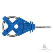 Elektriskā gana žoga vārtu izolators X³ Premium koka stabiem 10gb