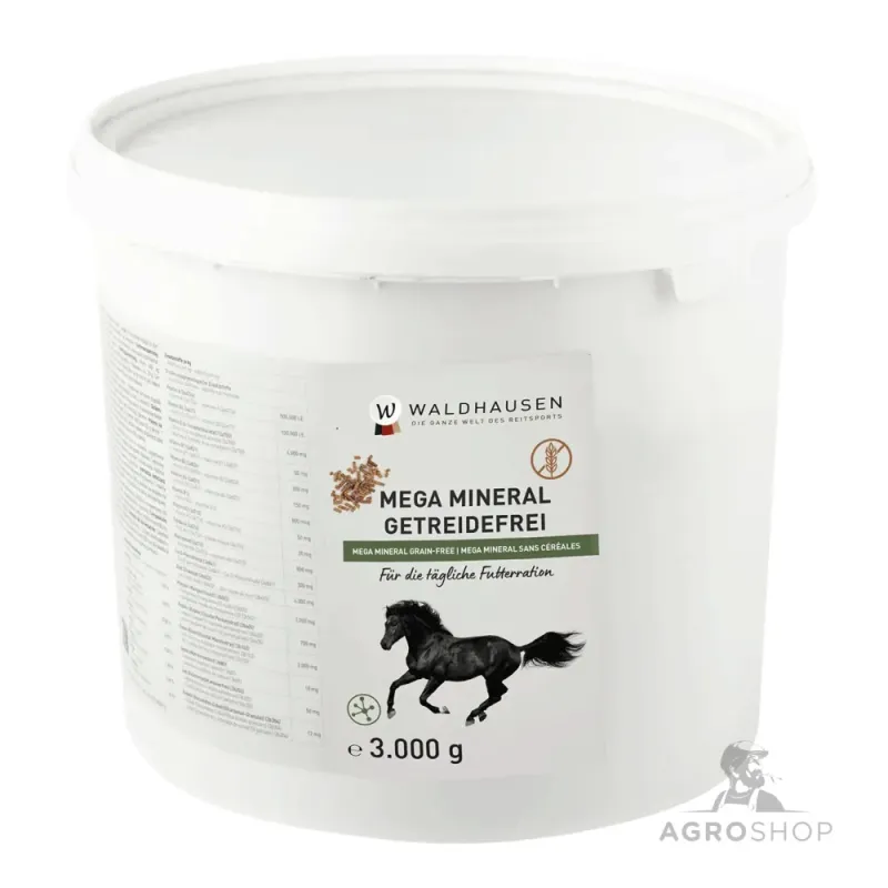 Barības piedeva Mega Mineral Grain-Free Waldhausen 3kg