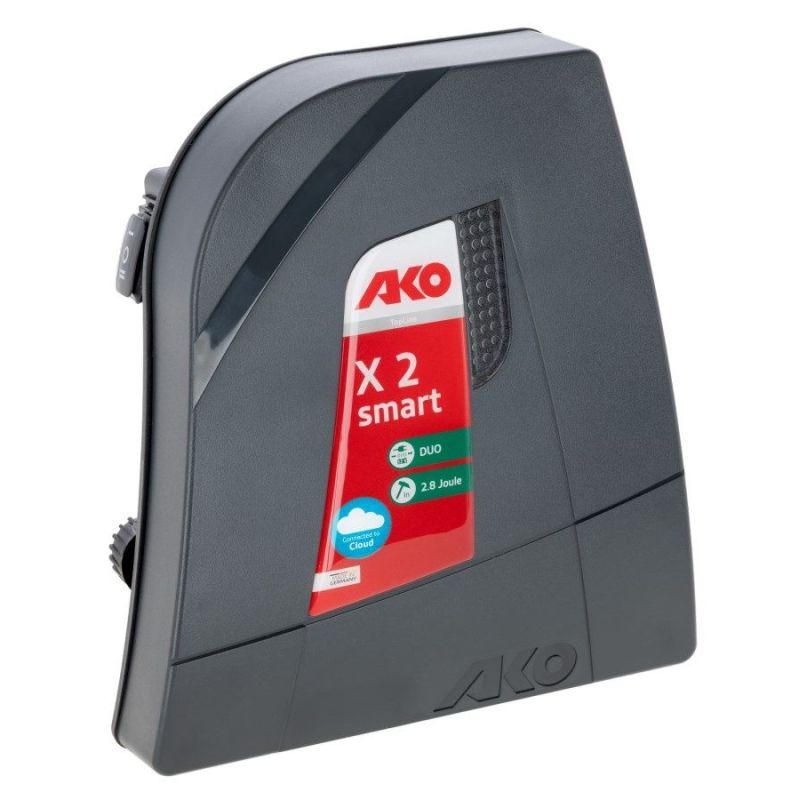 Elektriskains gans AKO Duo Power X2 smart 2,8J 12V/230V