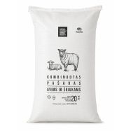 Papildbarība aitām un jēriem Kauno Grūdai 18 % 20 kg