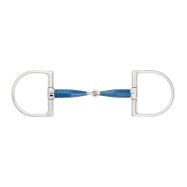 Divdaļīga trenze ar D-veida gredzeniem Sweet Iron 14mm Waldhausen