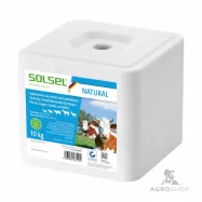 Laizāmais sāls akmens SOLSEL Natural 10kg 68gab uz paletes