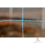 Elektriskā gana žoga tīkls AKO OviNet 170 vilku kontrolei 1,70×25 m ar kājas balstu