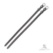 Piešu siksnas Crystal Leather Kavalkade