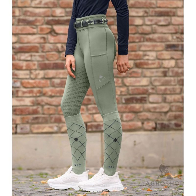 Jāšanas legingi Ella Thermal Kids E·L·T