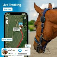 GPS izsekotājs zirgiem FENCEe EquiGPS Track, melns