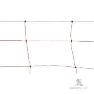 Elektriskā gana tīkls AKO OviNet Premium aitām 1,08x50m ar atbalstu
