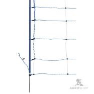 Elektriskā gana tīkls AKO TitanNet Premium XBraid aizsardzībai pret vilkiem 1,22x50m ar vienu smaili