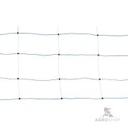 Elektriskā gana tīkls AKO TitanNet Premium XBraid aizsardzībai pret vilkiem 1,22x50m ar atbalstu