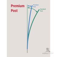 Elektriskā gana tīkls AKO TitanNet Premium XBraid aizsardzībai pret vilkiem 1,22x50m ar atbalstu