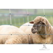 Elektriskā gana tīkls AKO TitanNet Premium XBraid aizsardzībai pret vilkiem 1,22x50m ar atbalstu