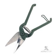 Aitu nagu šķēres ar zobainu asmeni 26 cm, zaļas
