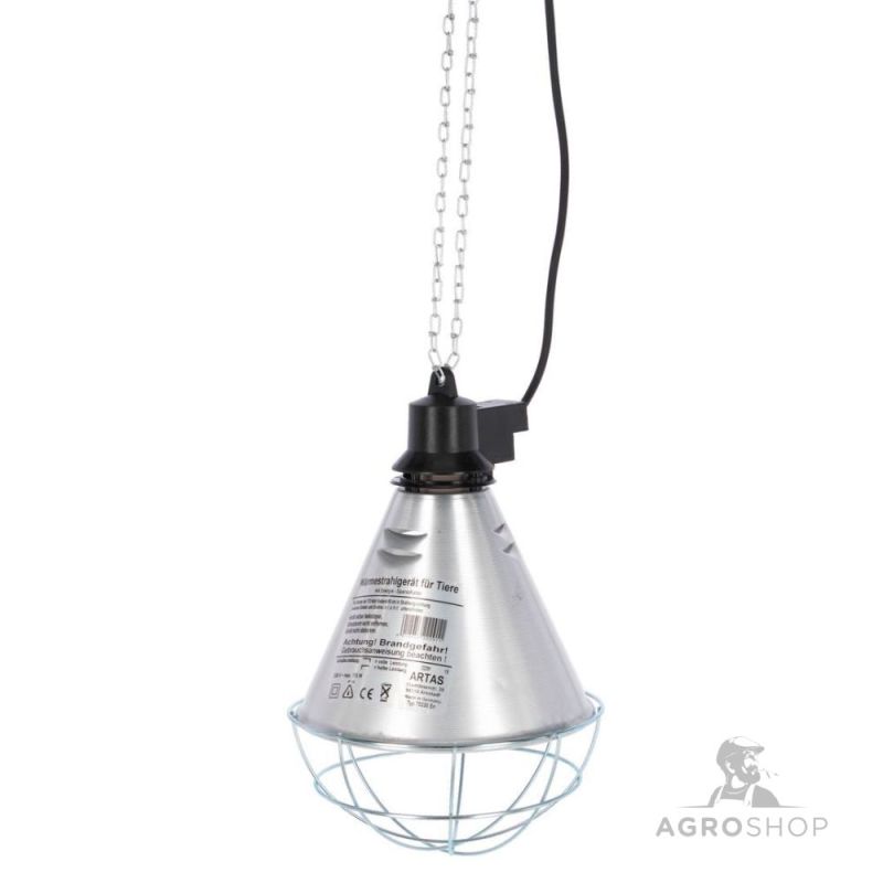 Sildlampas kupols Ø21 cm ar 5 m kabeli