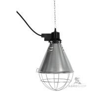 Sildlampas kupols Ø21 cm ar 5 m kabeli