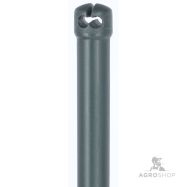 Rezerves stabs PoultryNet Premium tīklam 122 cm ar atbalstu, pelēks