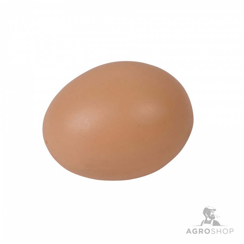 Brūna plastmasas mākslīgā vistas ola