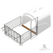 Teļu māja CalfHouse Premium XL ar žogu