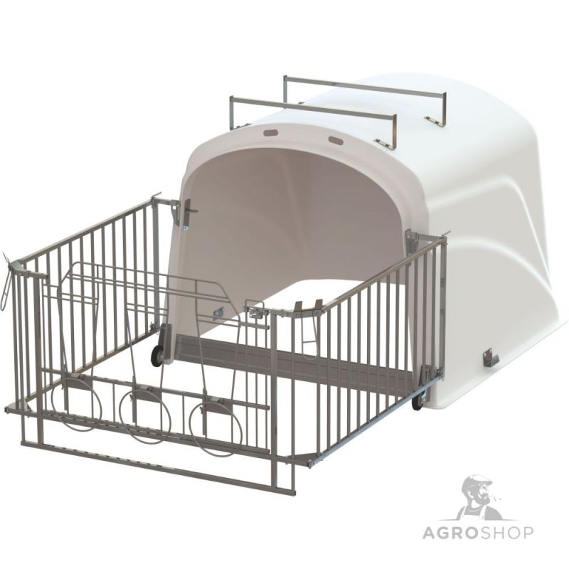 Teļu māja CalfHouse Premium DUO ar žogu