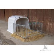 Teļu māja CalfHouse Premium DUO ar žogu