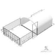 Teļu māja CalfHouse Premium XXL ar žogu