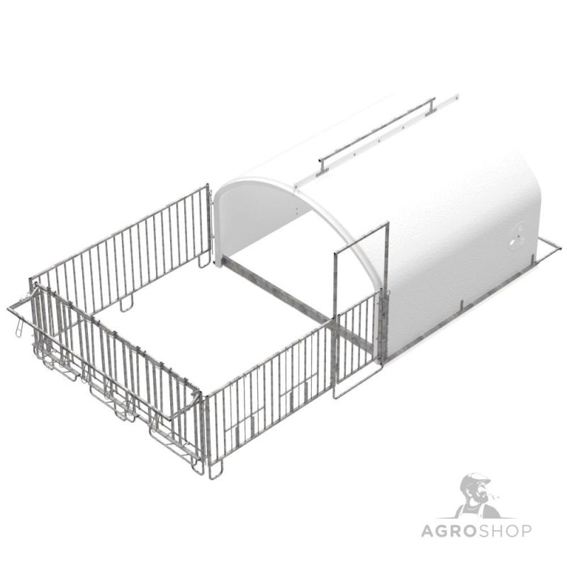 Teļu māja CalfHouse Premium XXL ar žogu
