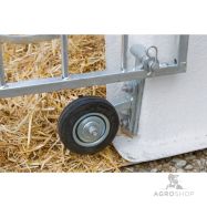 Teļu māja CalfHouse PE UV+ ar smago žogu