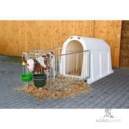 Teļu māja CalfHouse PE UV+ ar smago žogu