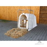 Teļu māja CalfHouse PE UV+ ar smago žogu