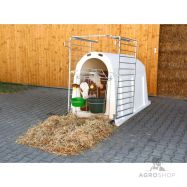Teļu māja CalfHouse PE UV+ ar smago žogu