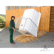 Teļu māja CalfHouse PE UV+ ar smago žogu