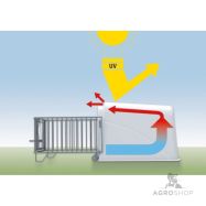 Teļu māja CalfHouse PE UV+ ar smago žogu