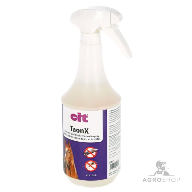 Dunduru atbaidīšanas aerosols zirgiem cit TaonX, 1000 ml