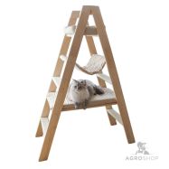 Kaķu māja Ladder 97 × 39,5 × 134 cm, bēša