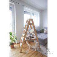 Kaķu māja Ladder 97 × 39,5 × 134 cm, bēša