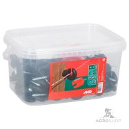 Gredzena izolators koka stabam AKO Easy Ring L melns 100 gab. spainī