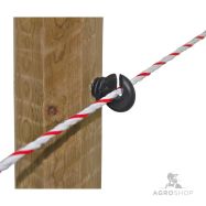 Gredzena izolators koka stabam AKO Easy Ring L melns 100 gab. spainī