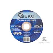 Metāla griešanas disks Geko 1,2x125mm