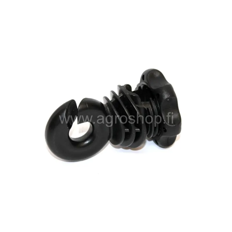 Izolators metāla un stiklšķiedras mietam